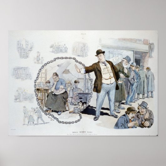 Sollen Frauen wählen? Poster (Vorne)