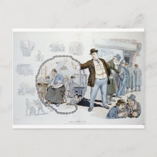 Sollen Frauen wählen? Postkarte