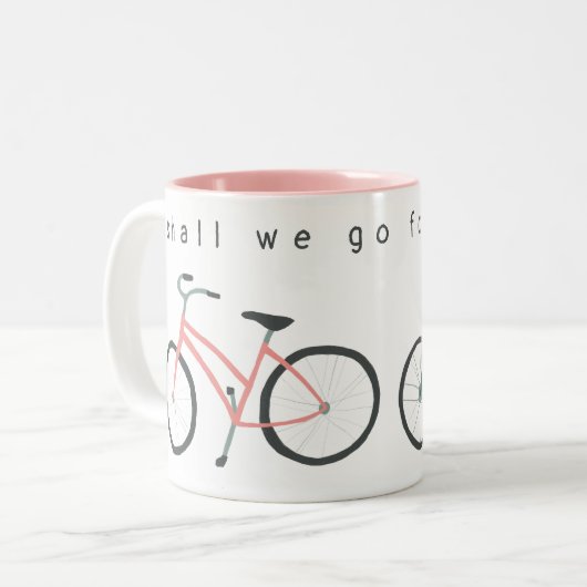 Sollen wir reiten? Tasse (Vorderseite Links)