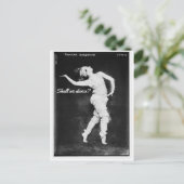 Sollen wir tanzen? Postkarte (Stehend Vorderseite)