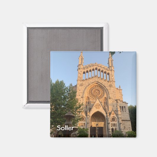 Soller - Mallorca Magnet (Vorderseite/Rückseite)