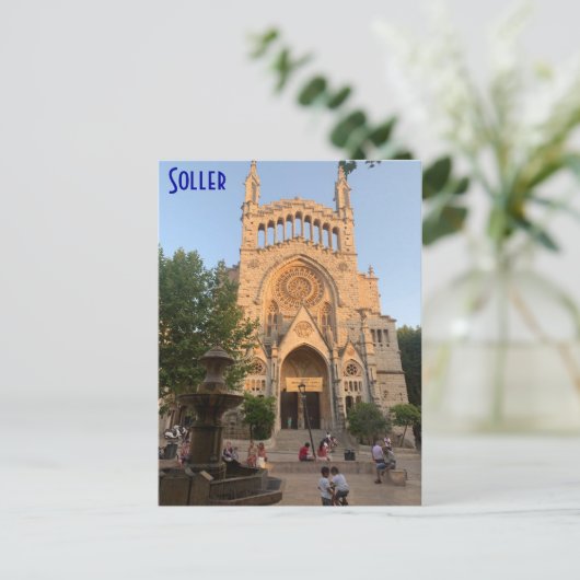 Soller - Mallorca Postkarte (Stehend Vorderseite)