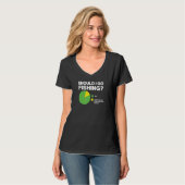 Sollte ich mal mal mal Funny Pie Chart fischen? T-Shirt (Vorderseite Vollansicht)
