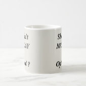 Sollte Montag nicht optional sein Kaffeetasse (Mittel)