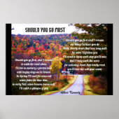 SOLLTEN SIE DAS ERSTE Poster GEHEN? (Vorne)