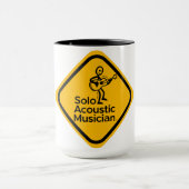 Solo Acoustic Musician Tassen Yellow (Zentrum)