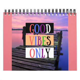 Sólo buena vibra | Good vibes only Kalender