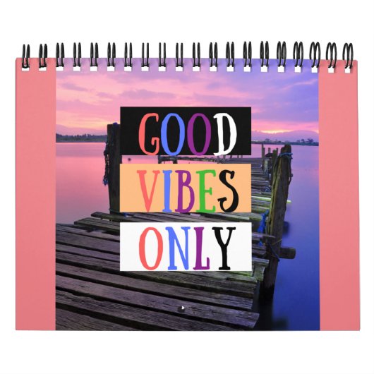 Sólo buena vibra | Good vibes only Kalender (Titelbild)