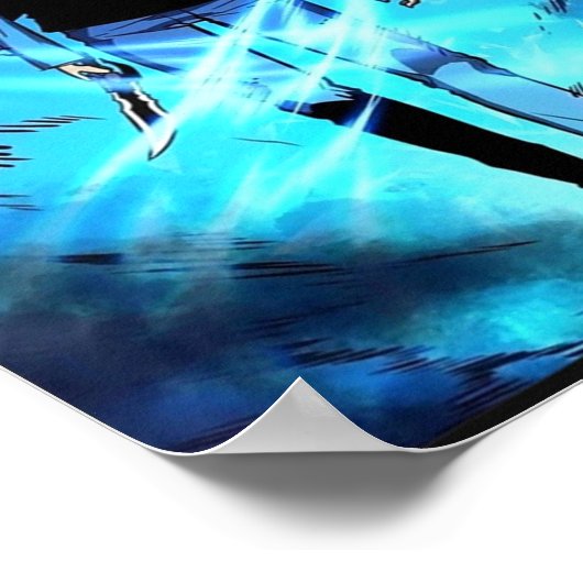 Solo Cool Anime Leveling Poster (Ecke)