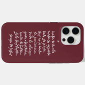 Solo Dios basta (Lass nichts stört dich) Case-Mate iPhone Hülle (Rückseite (Horizontal))