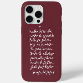 Solo Dios basta (Let nothing disturb thee) Case-Mate iPhone Hülle