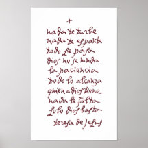 Solo Dios basta (Let nothing disturb thee)