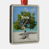 Solo- Divi Divi Baum in Aruba Ornament Aus Metall (Rechts)