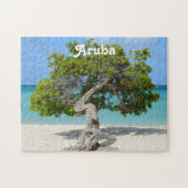 Solo- Divi Divi Baum in Aruba Puzzle (Horizontal)