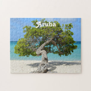 Solo- Divi Divi Baum in Aruba Puzzle