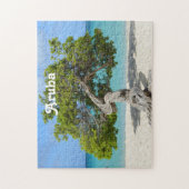 Solo- Divi Divi Baum in Aruba Puzzle (Vertikal)