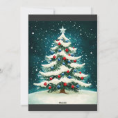 Solo Faltas Tu Feiertagskarte (Rückseite)