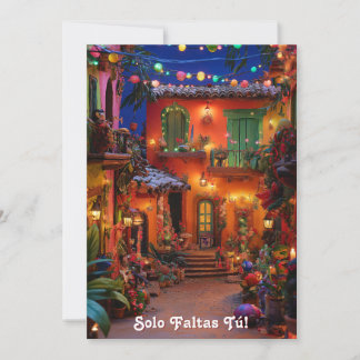 Solo Faltas Tu Feiertagskarte