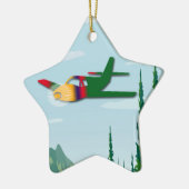 Solo- Flug Keramikornament (Links)