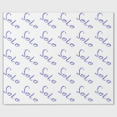 Solo Geschenkpapier (Flach)