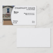 Solo- Haus Visitenkarte (Vorne/Hinten)