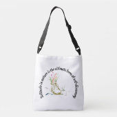 Solo in der Natur die ultimative Form der Selbstfi Tragetaschen Mit Langen Trägern (Rückseite)