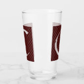 Solo-Letter-Blockplatte Glas (Links)