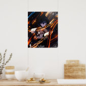 Solo Leveling Sung Jin Woo Poster (Küche)