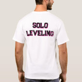 🖤 Solo Leveling T-Shirt | Anime Inspired Design (Rückseite)