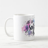 Solo Liebe Story Niedlich Slogan Kaffeetasse (Links)
