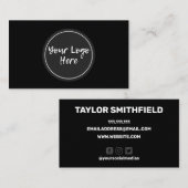 Solo-Logo Visitenkarte (Vorne/Hinten)