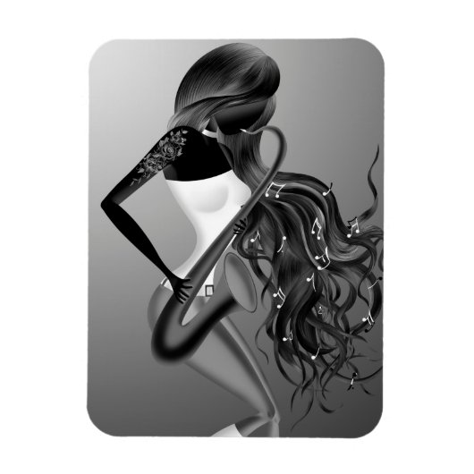 Solo Luna Flexible Magnet (Vertikal)