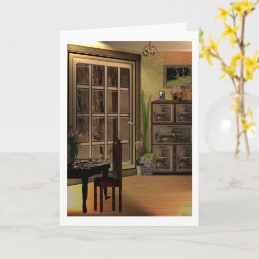 Solo pomme LeeMarie's Creative Design Karte (Gelbe Blume)