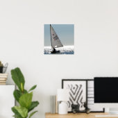 Solo Sail Poster Print (Heimbüro)