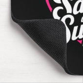 Solo Sy und herrlich glücklich Valentine Apparel Mousepad (Ecke)