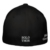 SOLO- THOR Flex-Sitz Bestickte Baseballkappe (Rückseite)