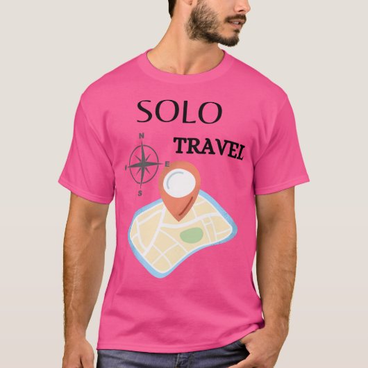 Solo Travel T-Shirt (Vorderseite)