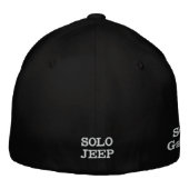 SOLOJEEP Flex-Sitz Hut (Rückseite)