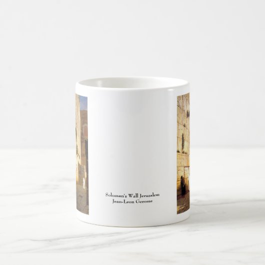 Solomans Wand Jerusalem, Jean-Leon Gerome Kaffeetasse (Mittel)