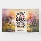 Solomon 3:4 Ich habe die Eine Bibel gefunden Banner (Horizontal)