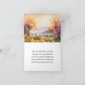 Solomon 3:4 Ich habe die Eine Bibel gefunden Karte (Innenseite)