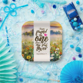 Solomon 3:4 Ich habe die Eine Bibel gefunden Pappteller (Party)