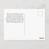 Solomon 3:4 Ich habe die Eine Bibel gefunden Postkarte (Rückseite)