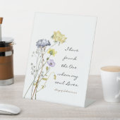 Solomon 3:4 Ich habe die Eine Hochzeit gefunden Sockelschild (In SItu)