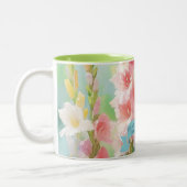 Solomon 4:7,Spring Bouquet,Bible Verses Mütter Zweifarbige Tasse (Links)