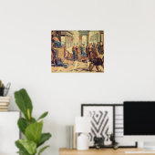 Solomon and the Queen of Sheba Poster (Heimbüro)
