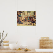 Solomon and the Queen of Sheba Poster (Küche)