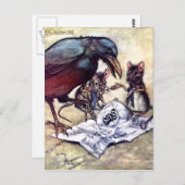 Solomon Caw und Assistenten Postkarte (Vorne/Hinten)