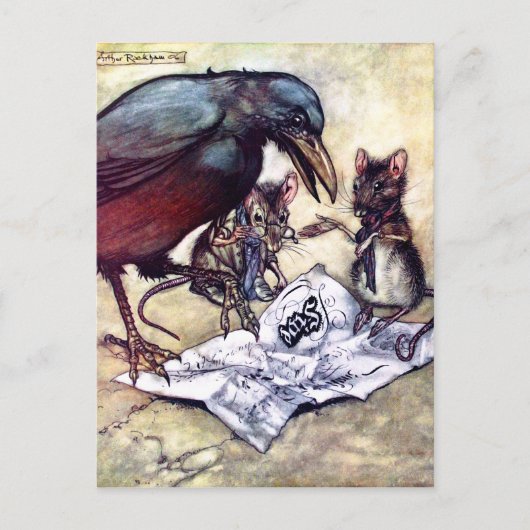 Solomon Caw und Assistenten Postkarte (Vorderseite)