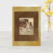 Solomon Crow und Mäusekarten Karte (Gelbe Blume)